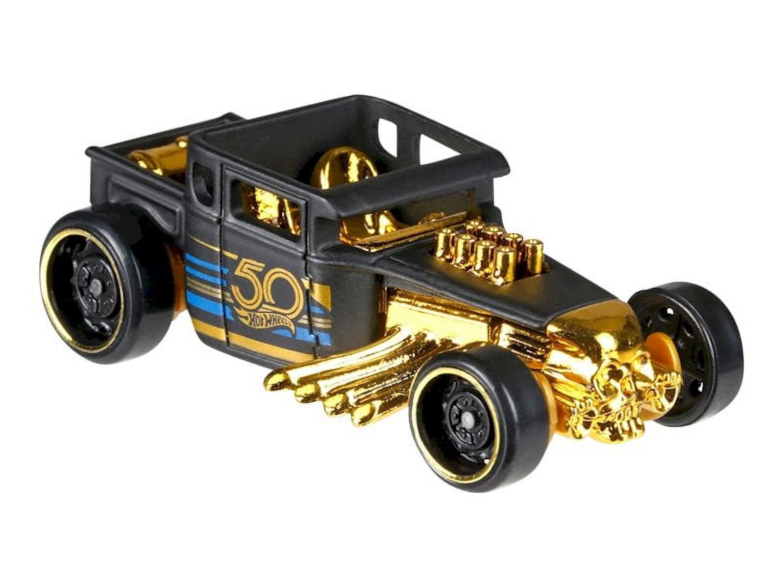 Hot Wheels 50th Anniversary - Car - black, gold - assorted design Hot Wheels