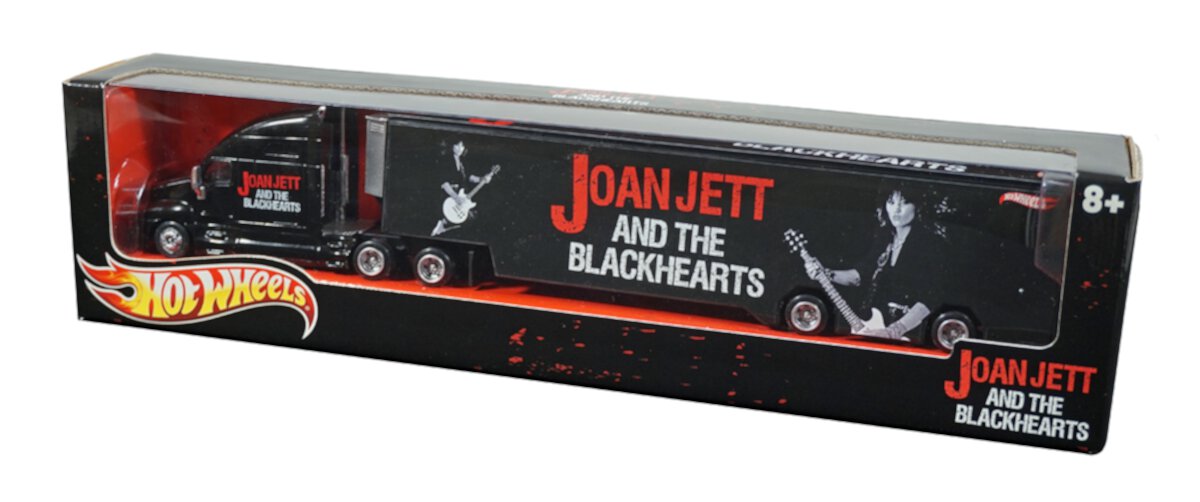 Hot Wheels Tour Haulers Joan Jett and The Blackhearts Semi Truck & Trailer Set Hot Wheels