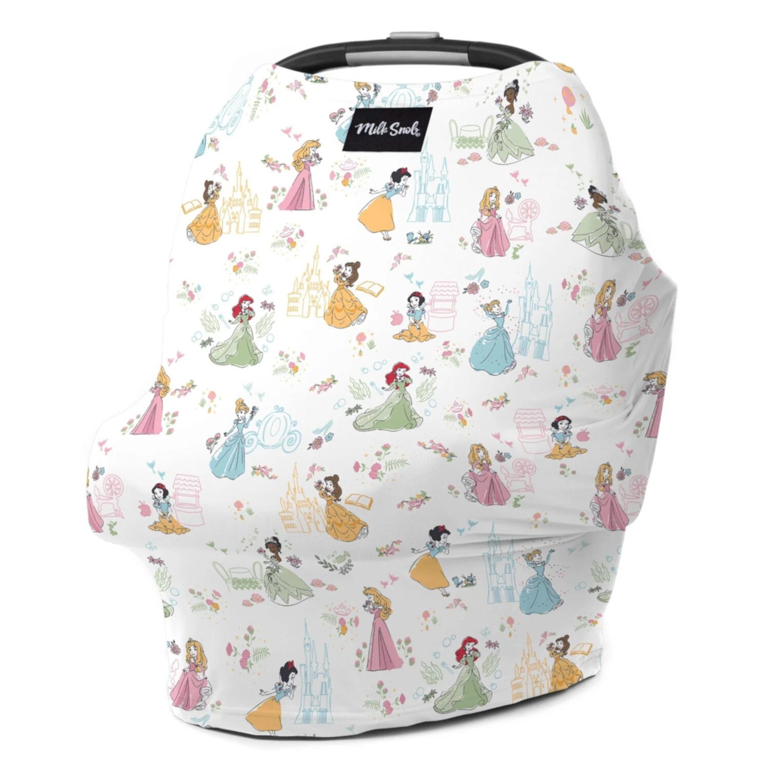 Disney Princess 5-in-1 Nursing and Car Seat Cover Milk Snob