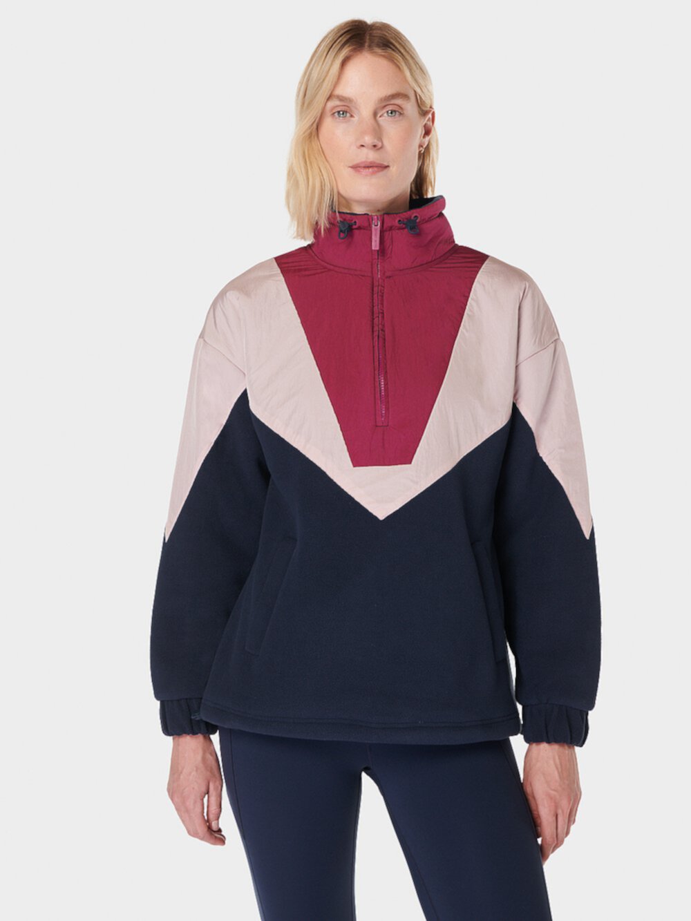 Orbit Fleece Half-Zip Sweater Sweaty Betty