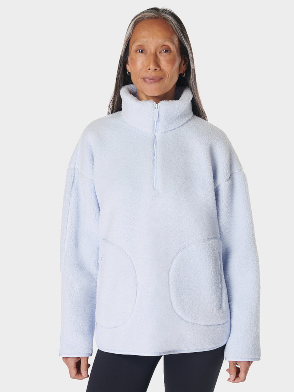 Plush Textured Zip-Up Fleece Sweaty Betty