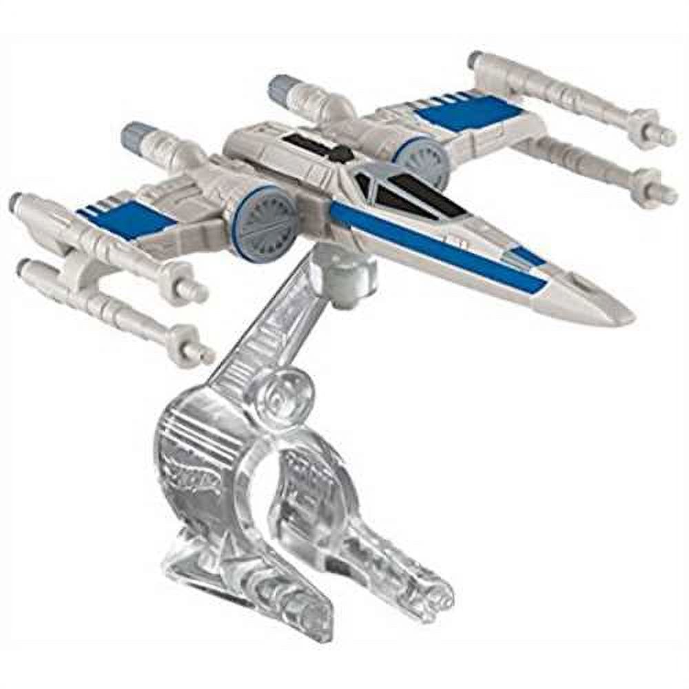 Hot Wheels Star Wars Resistance X-Wing Fighter Closed Wings Spaceship Vehicle Playset (2 Pieces) Hot Wheels