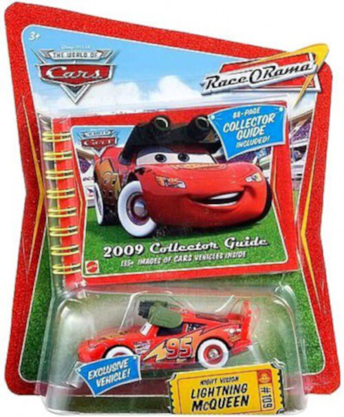 Disney Cars Race-O-Rama Night Vision Lightning McQueen Diecast Car Disney Pixar Cars