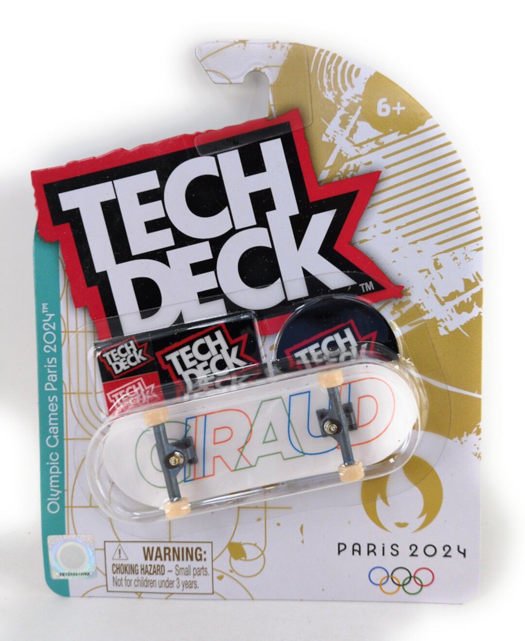 Tech Deck Olympic Games Paris 2024 Skateboarding Giraud Fingerboard Tech Deck