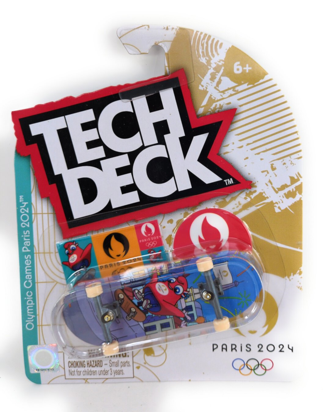 Tech Deck Olympic Games Paris 2024 Skateboarding Phryge Fingerboard Tech Deck