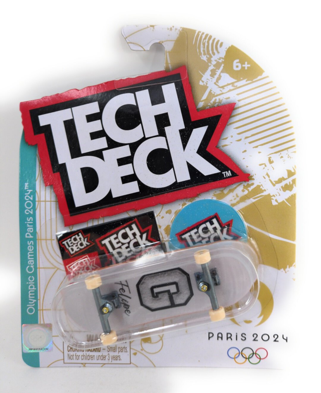 Tech Deck Olympic Games Paris 2024 Skateboarding Felipe G Fingerboard Tech Deck