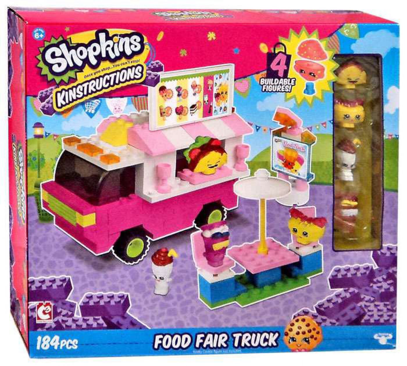 Shopkins Kinstructions Food Fair Truck 37360 Shopkins