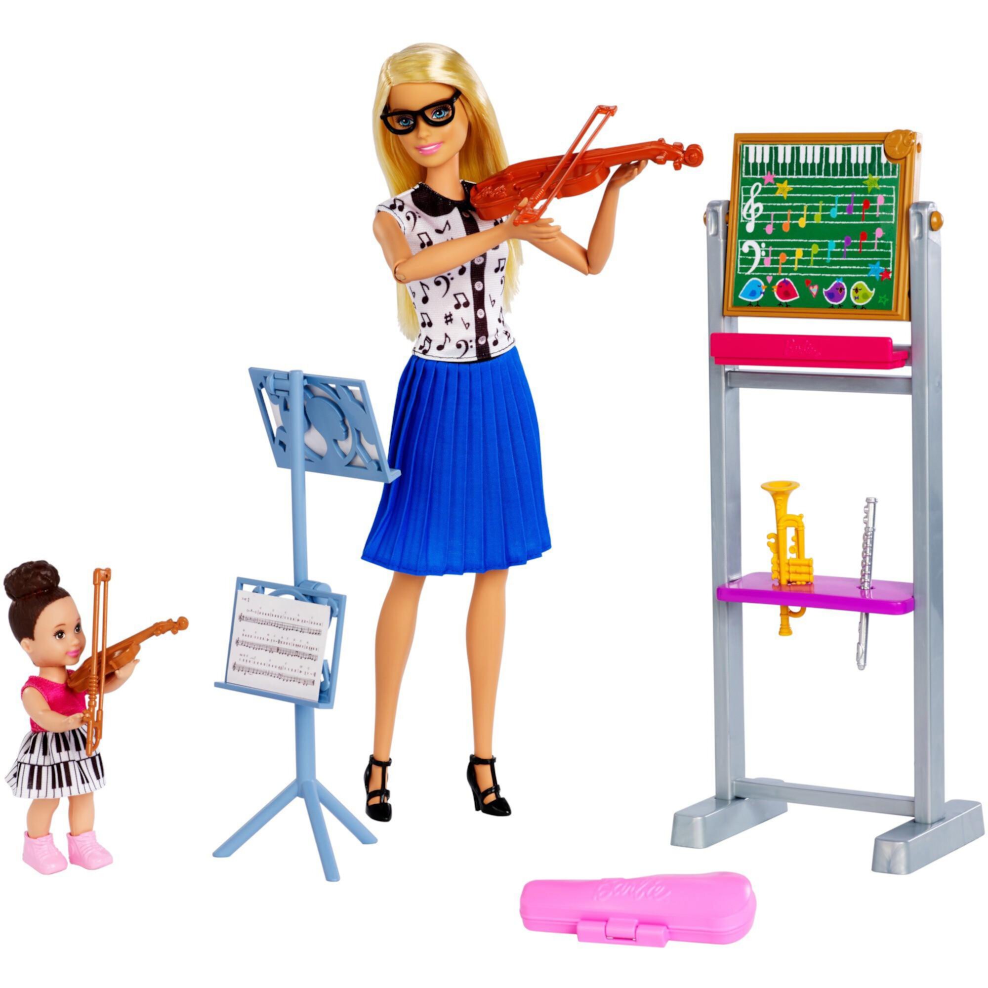 Barbie Careers Music Teacher Doll & Student Doll Playset Barbie