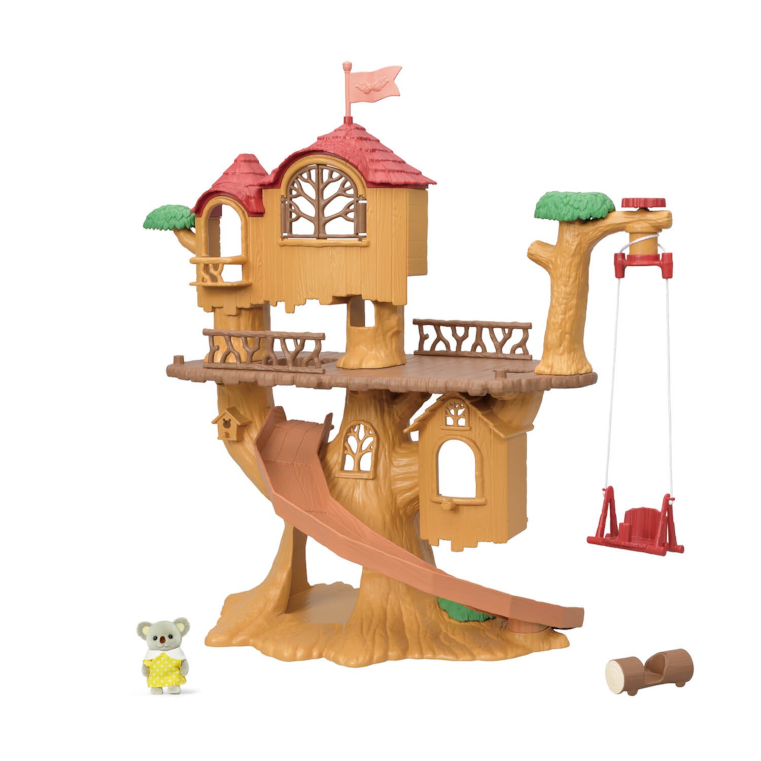 Calico Critters Adventure Treehouse Gift Set, Dollhouse Playset with Figure and Accessories. Calico Critters