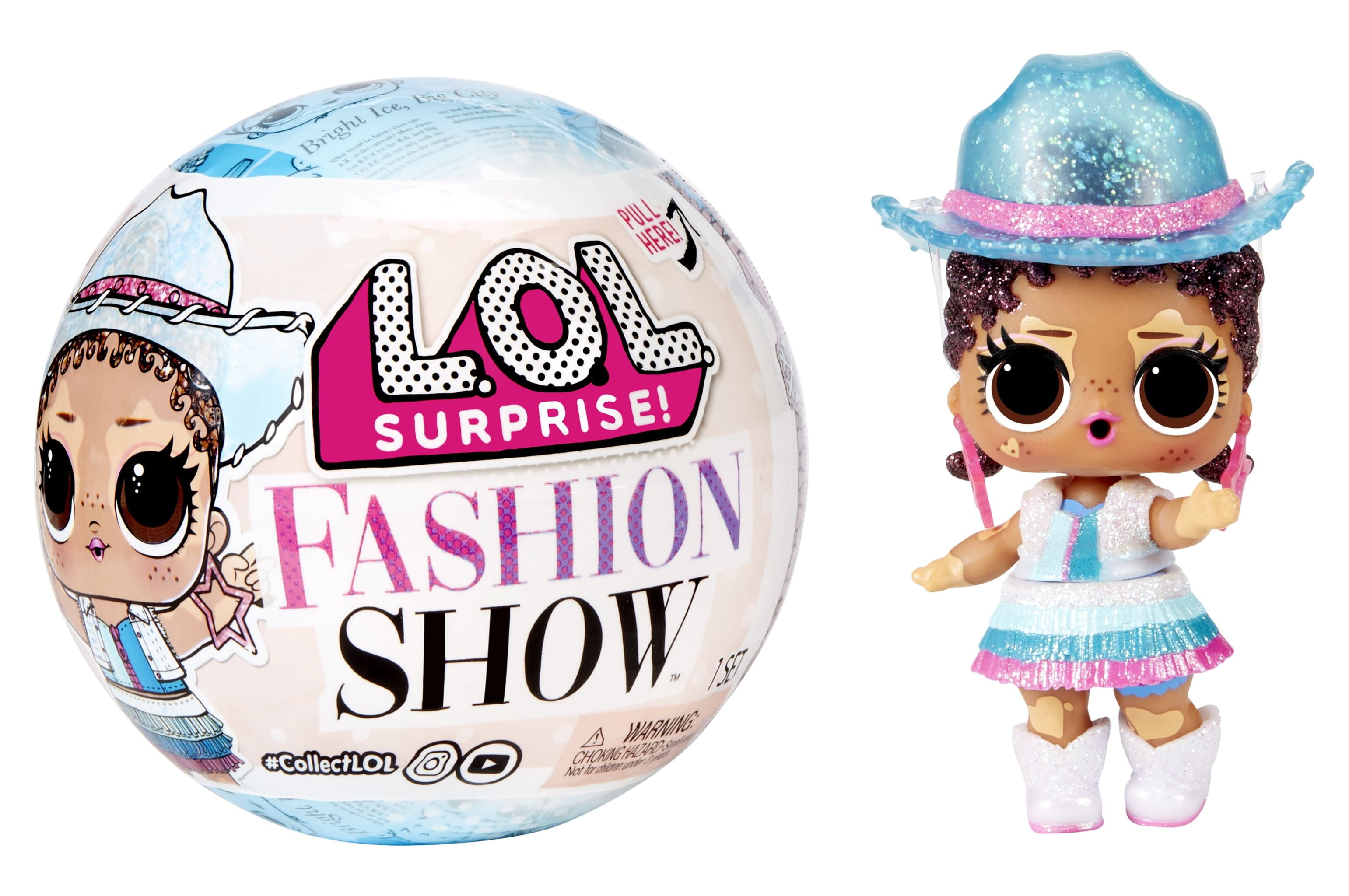 (3 pack) L.O.L. Surprise Fashion Show Dolls in Paper Ball with 8 Surprises, Accessories, Collectible Doll, Paper Packaging, Fashion Theme, Fashion Toy Girls Ages 4 + L.O.L. Surprise!