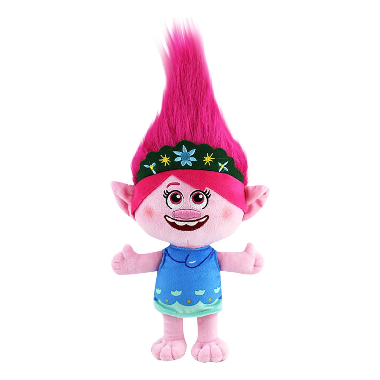 13.65" Magic Hair Elf Trolls World Plush Toy Doll,Trolls Plush Toy,Trolls Stuffed Toys Doll,Trolls World Tour Figures Doll Toys Gifts for Kids Boys Girls - 2 Packs KEVCHE