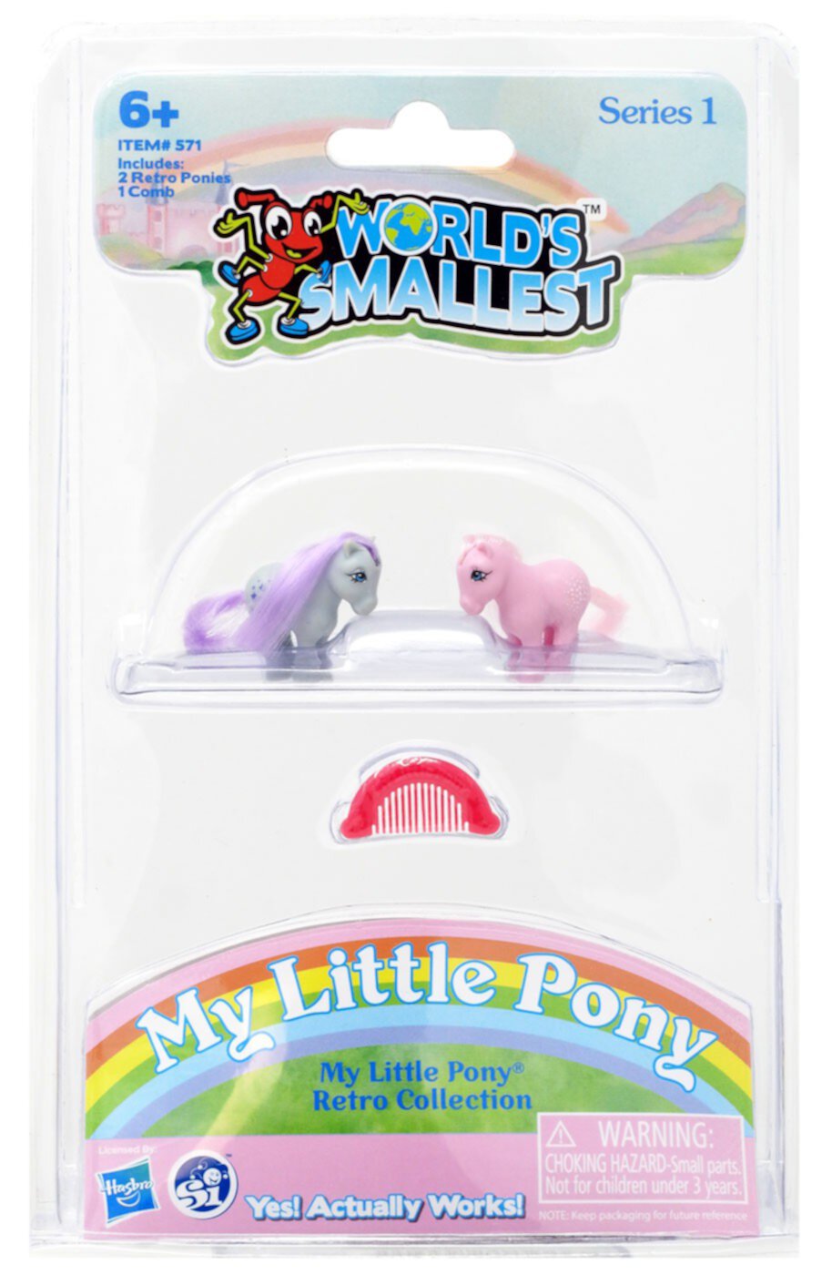 My Little Pony World's Smallest Blue Belle & Cotton Candy Super Impulse