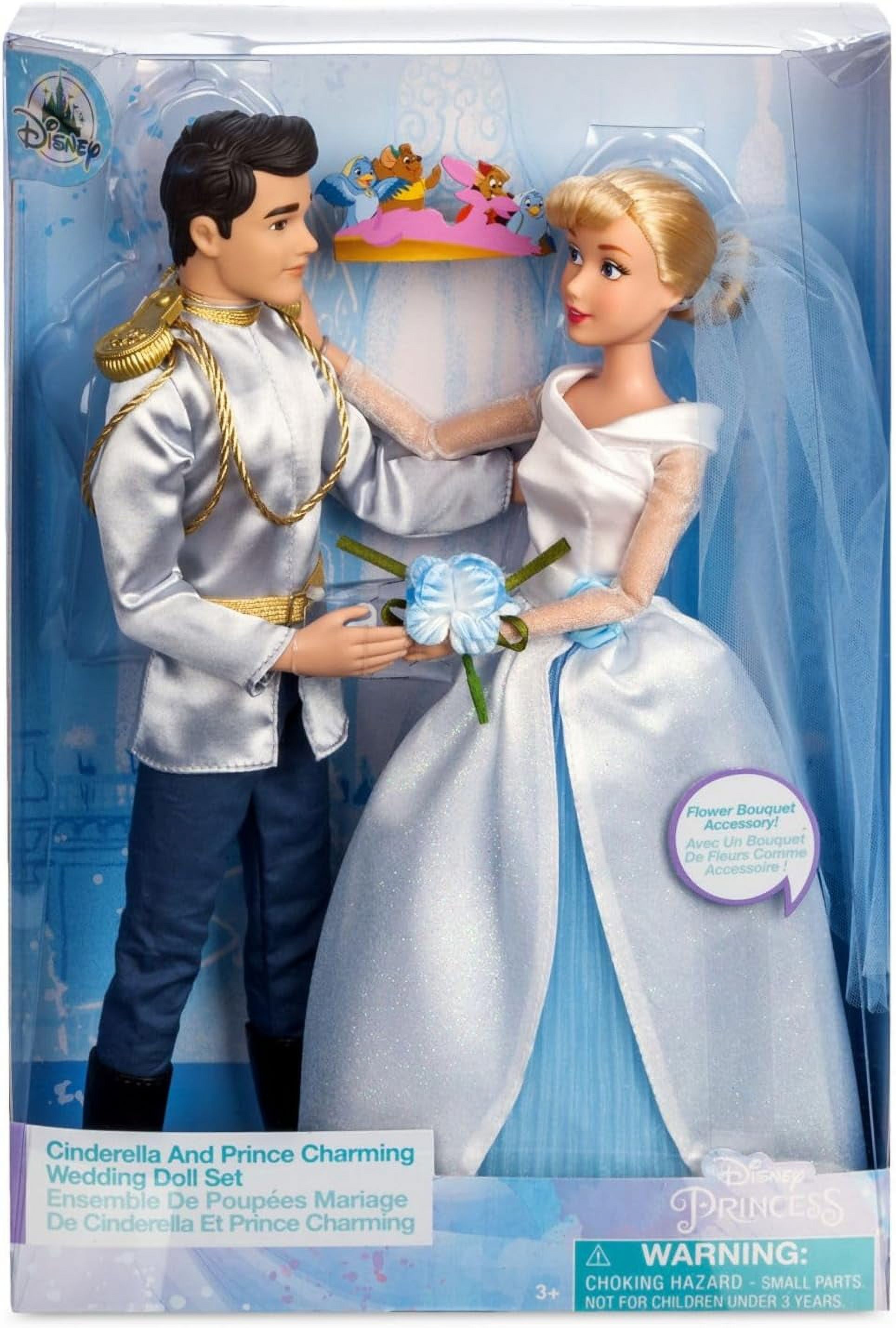 Princess Wedding Cinderella & Prince Charming Doll Disney