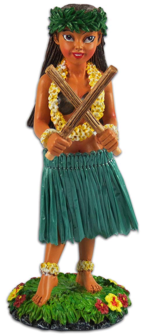 Poili Pilialoha Hula Girl Dashboard Doll KC Hawaii