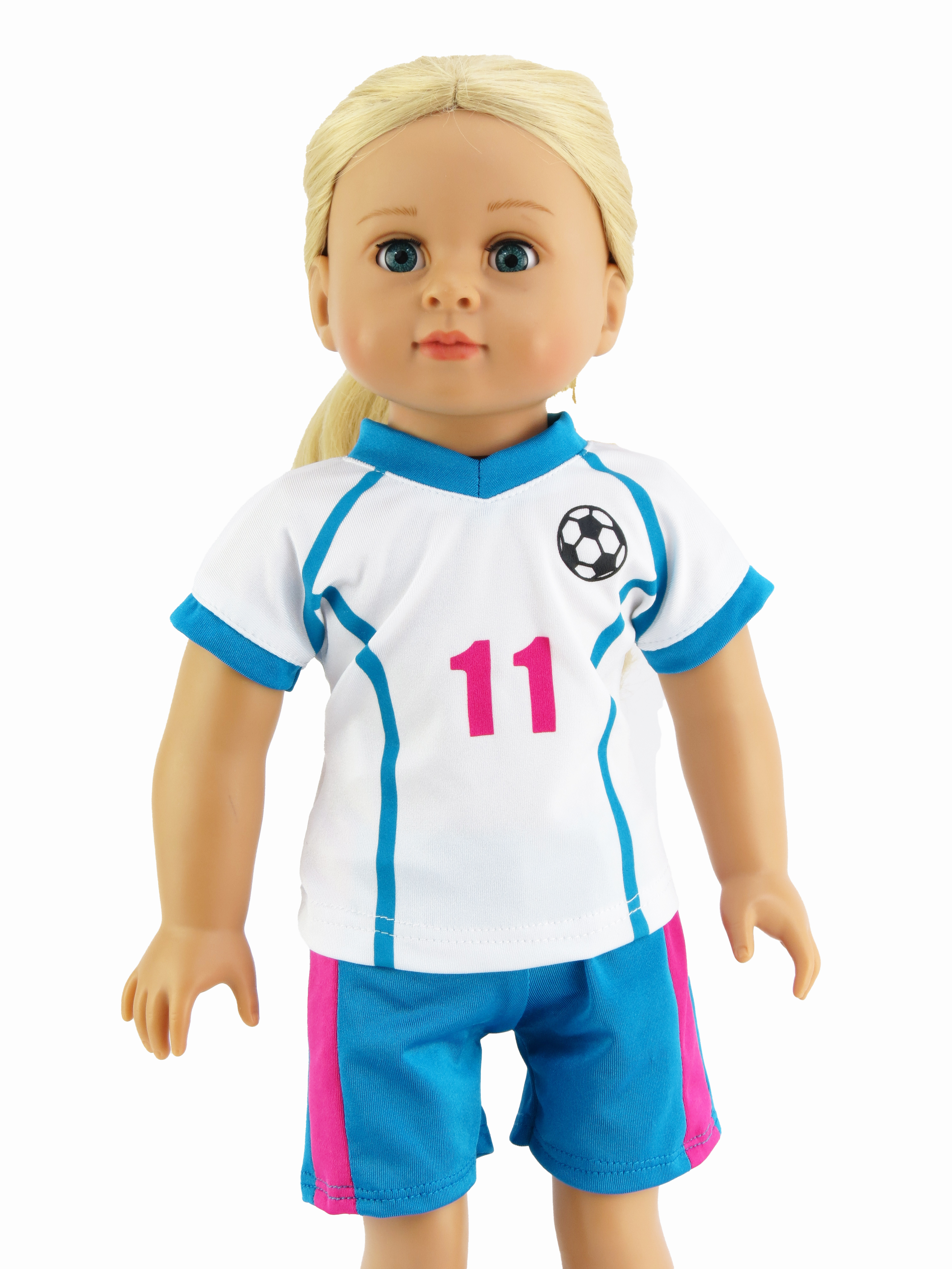 Super Soccer Outfit For 18 Inch Dolls American Fashion World