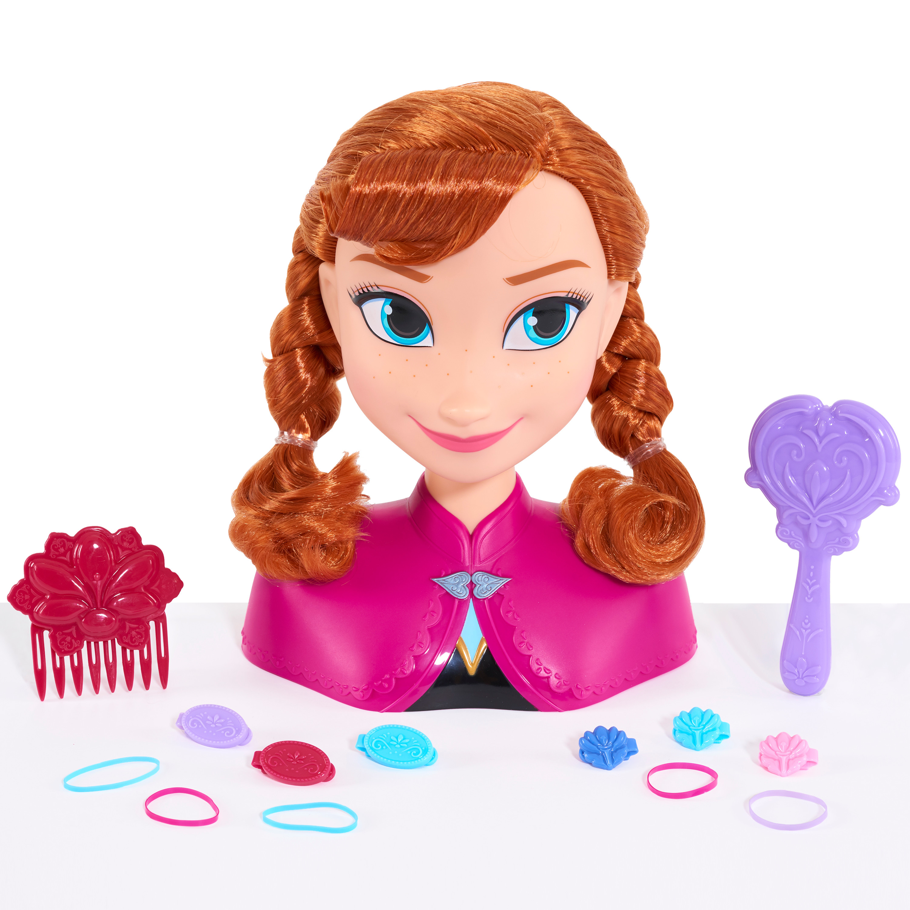 Disney Frozen Anna Styling Head, Officially Licensed Kids Toys for Ages 3 Up, Gifts and Presents Disney Frozen