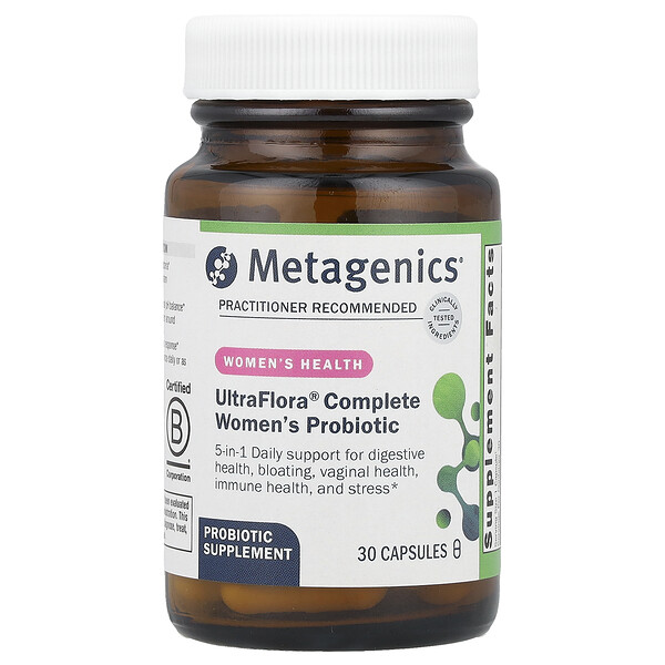 UltraFlora® Complete Women's Probiotic, 30 Capsules Metagenics