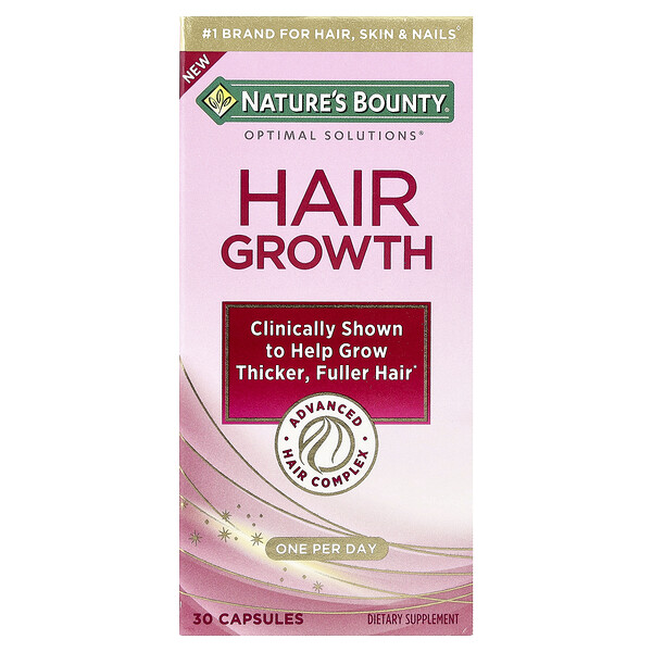 Hair Growth, 30 Capsules Nature's Bounty