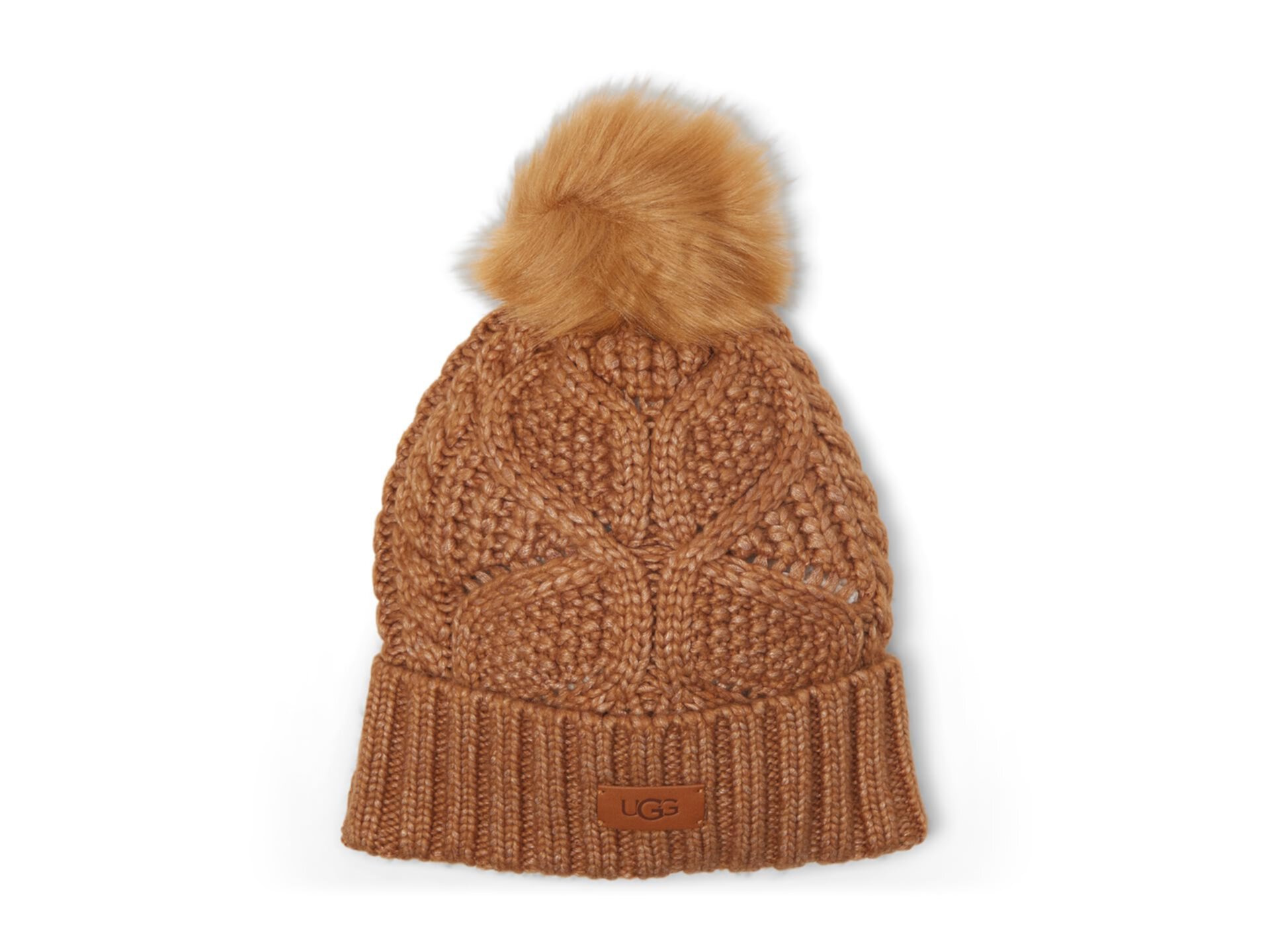 Повязка на голову UGG Cable Beanie With Pom UGG