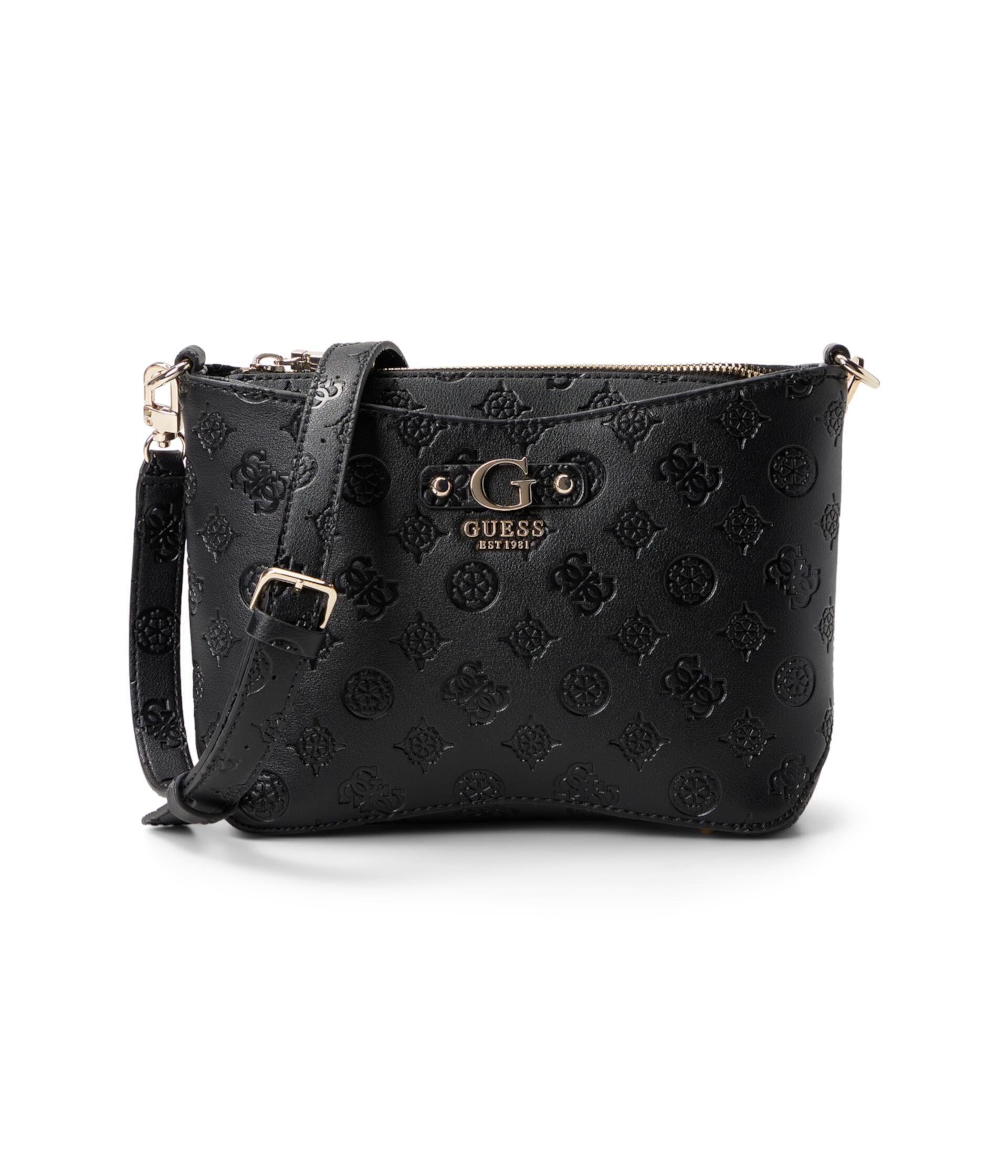 Gerty Crossbody Top Zip GUESS