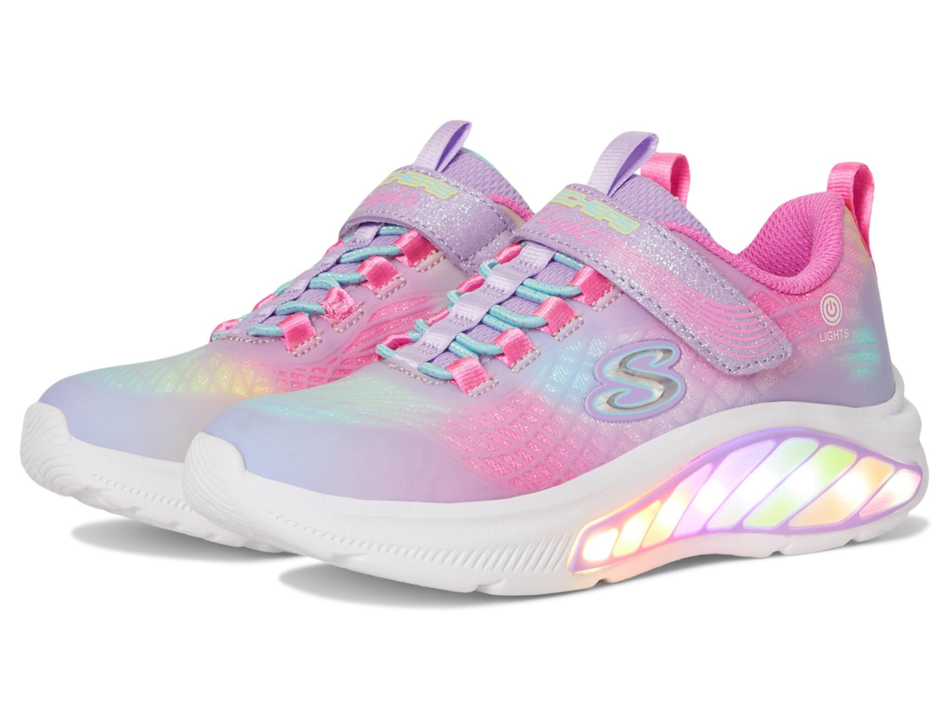 Детские Кроссовки SKECHERS KIDS Rainbow Cruisers - Rainbow Reflection 303722L SKECHERS KIDS