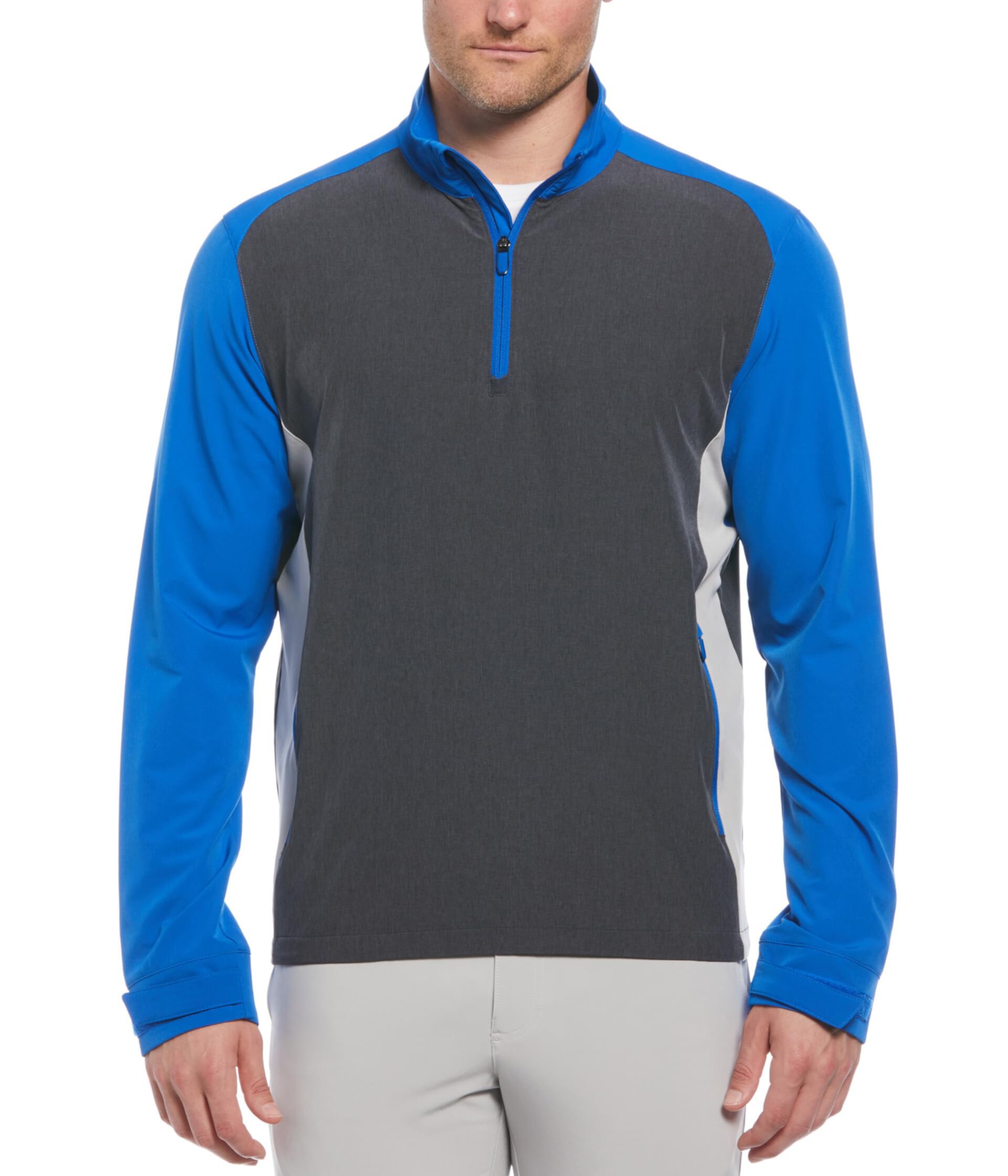 Мужская Повседневная куртка Callaway Long Sleeve 1/4 Zip Wind Jacket Callaway