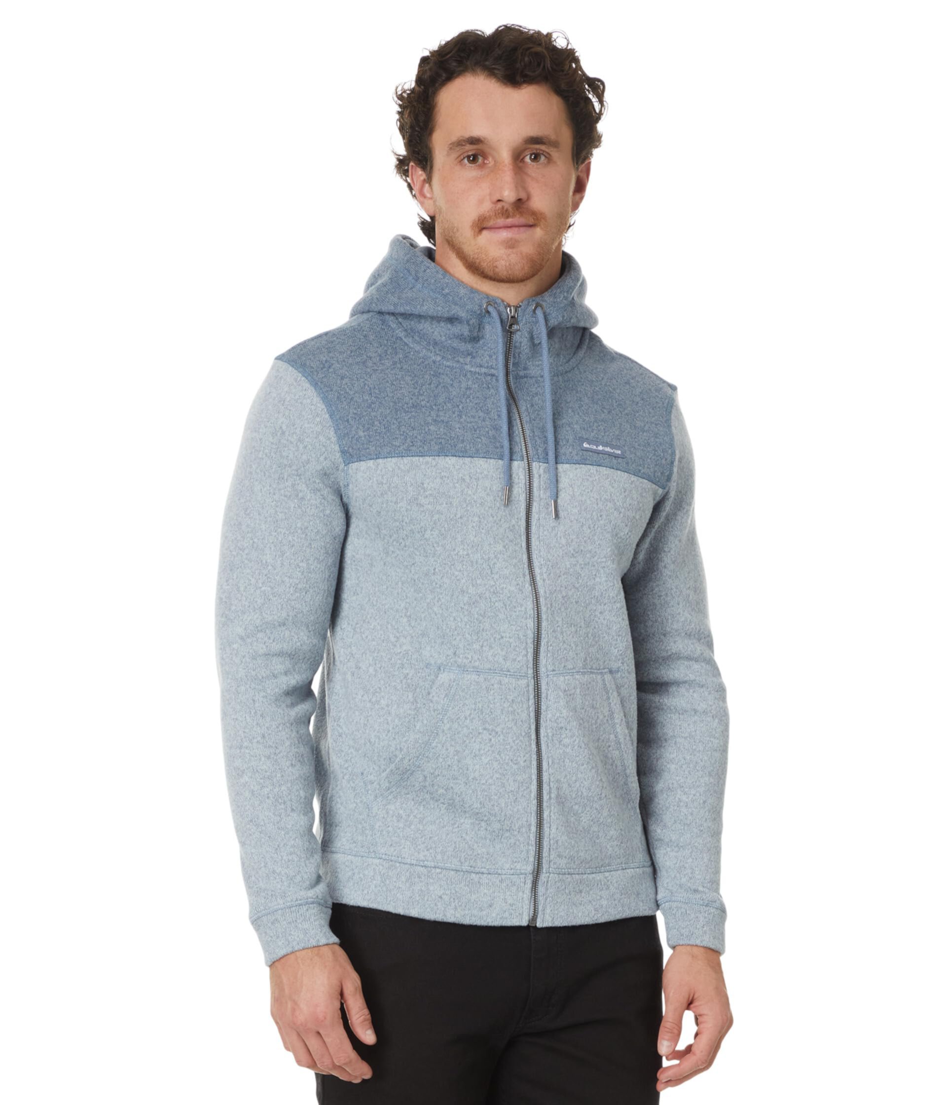 Мужская Толстовка Quiksilver Keller Block Zip Hooded Zip Fleece Quiksilver