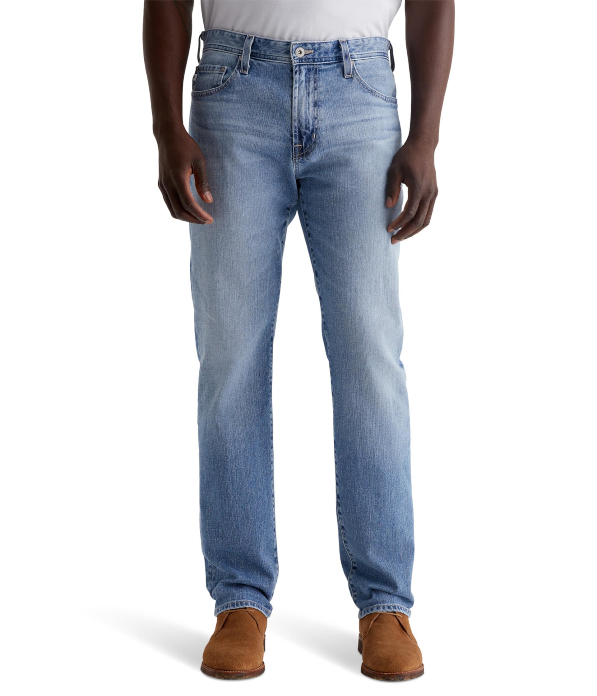 Мужские Прямые Джинсы AG Jeans Everett Slim AG Jeans