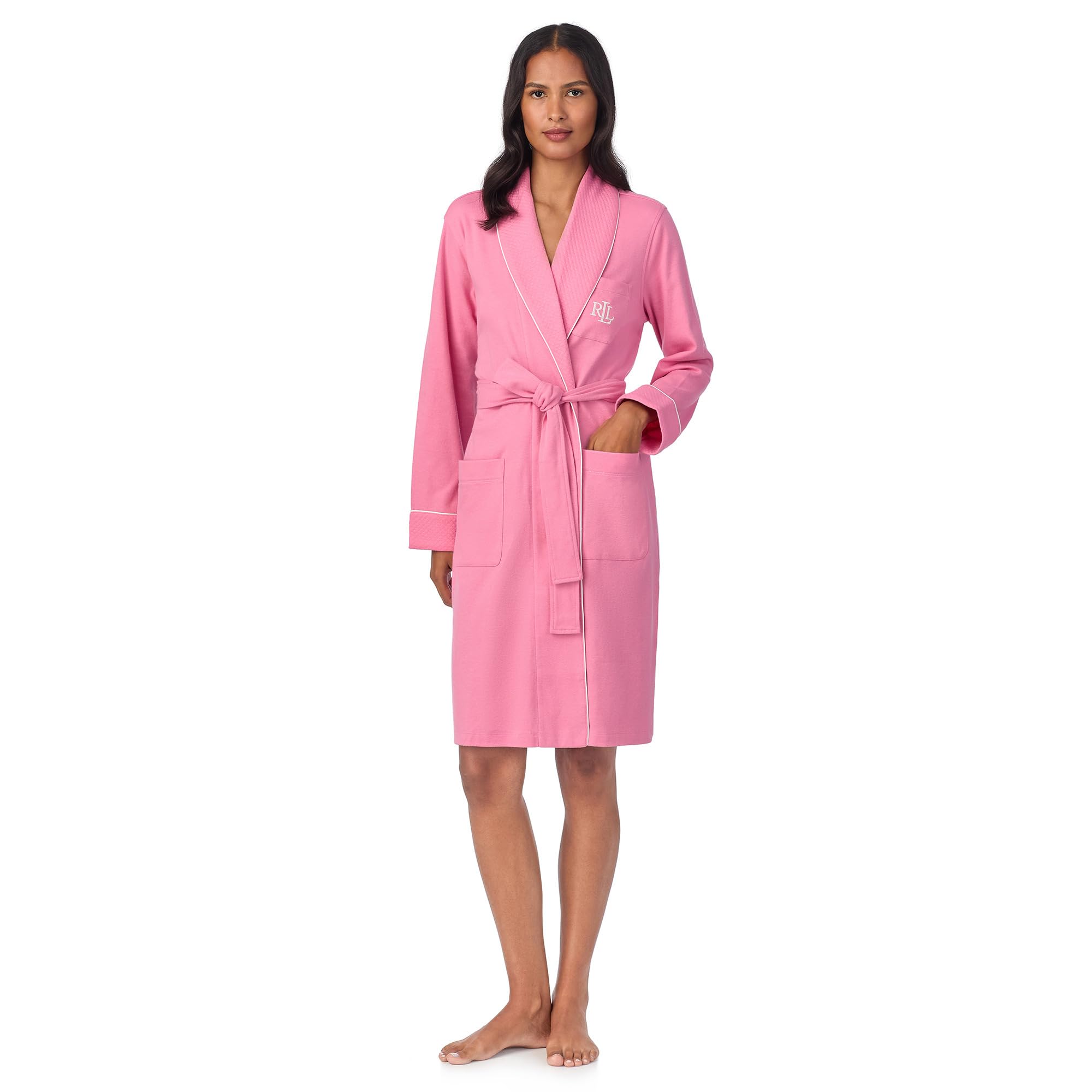 Long Sleeve Shawl Collar Robe LAUREN Ralph Lauren