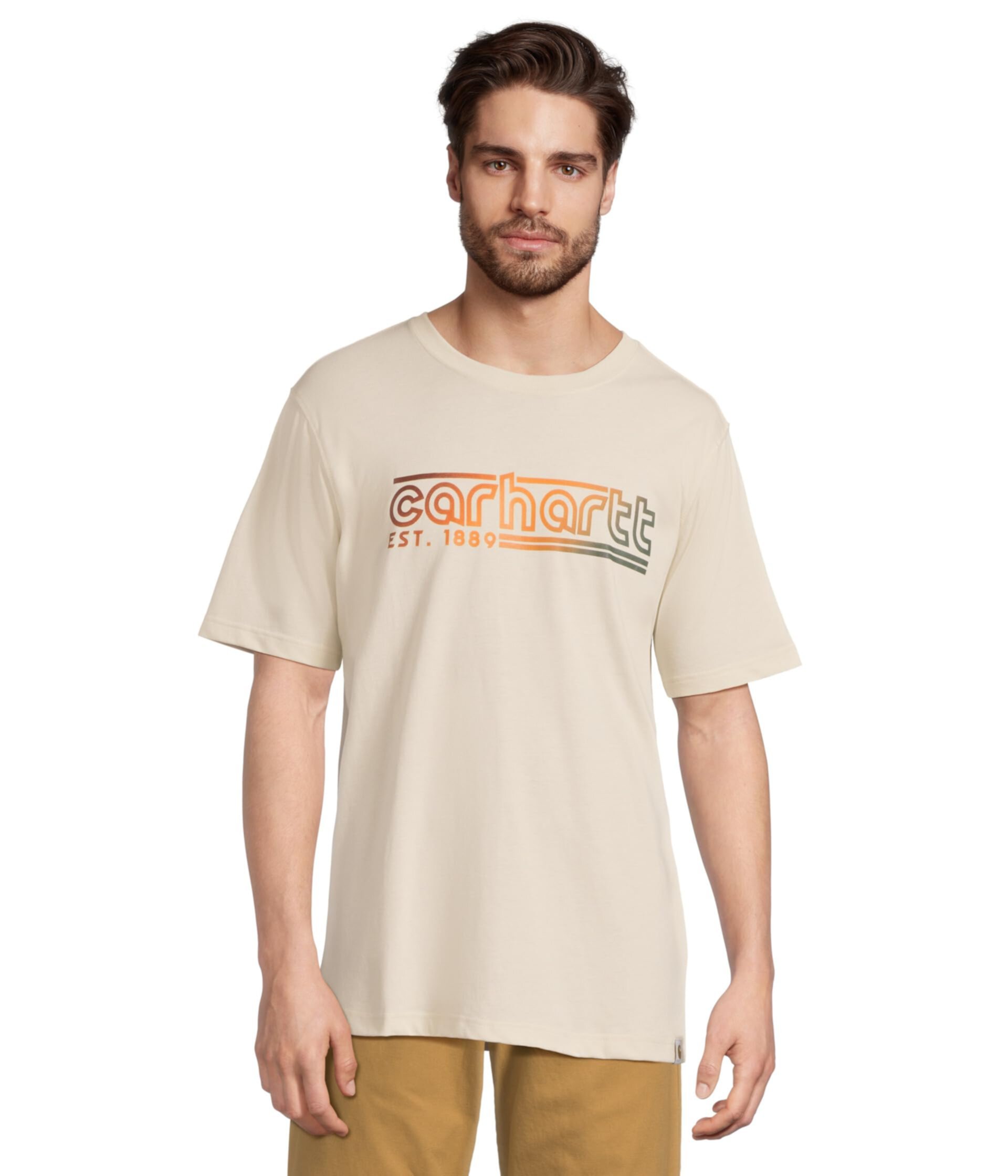 Big & Tall Relaxed Fit Lightweight Short Sleeve Logo Graphic T-Shirt Carhartt