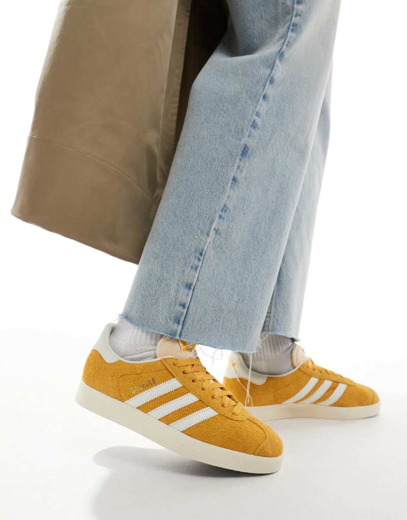 adidas Originals Gazelle sneakers in yellow and white Adidas