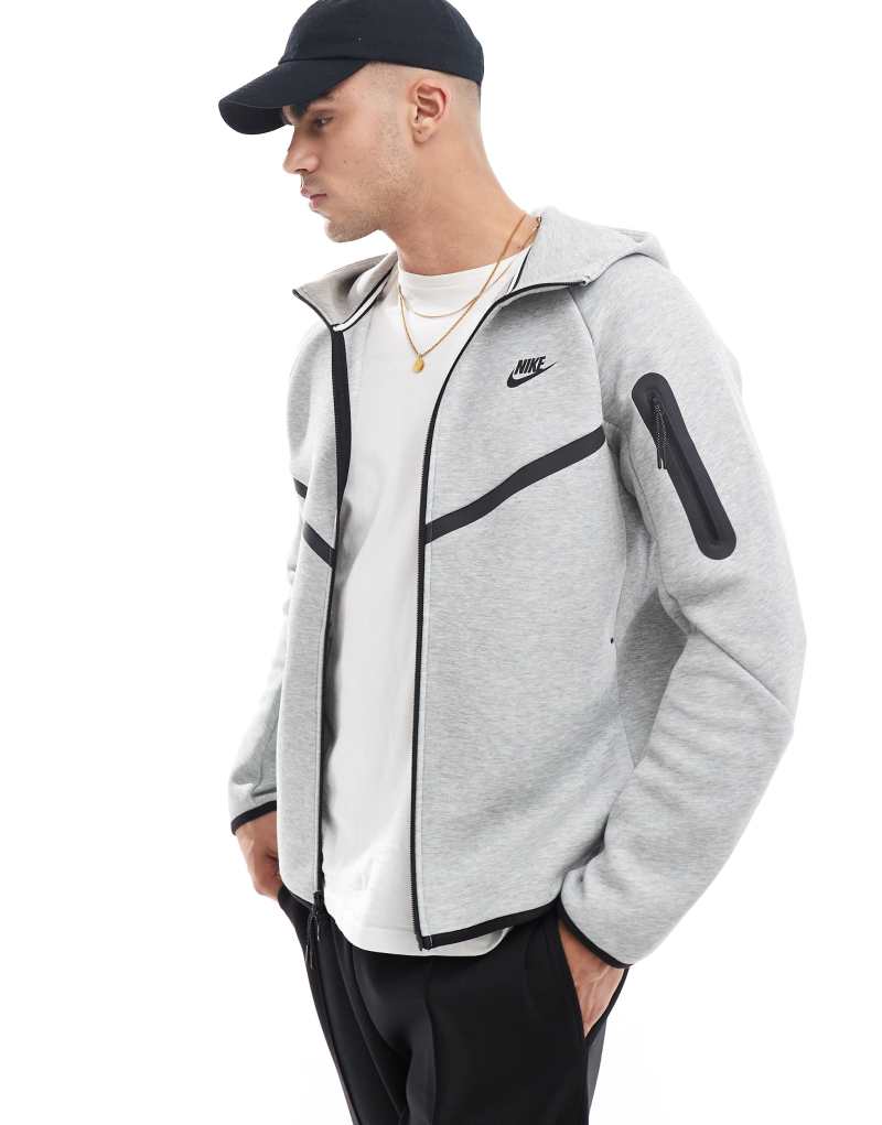 Мужское Худи Nike Tech Fleece с молнией Nike