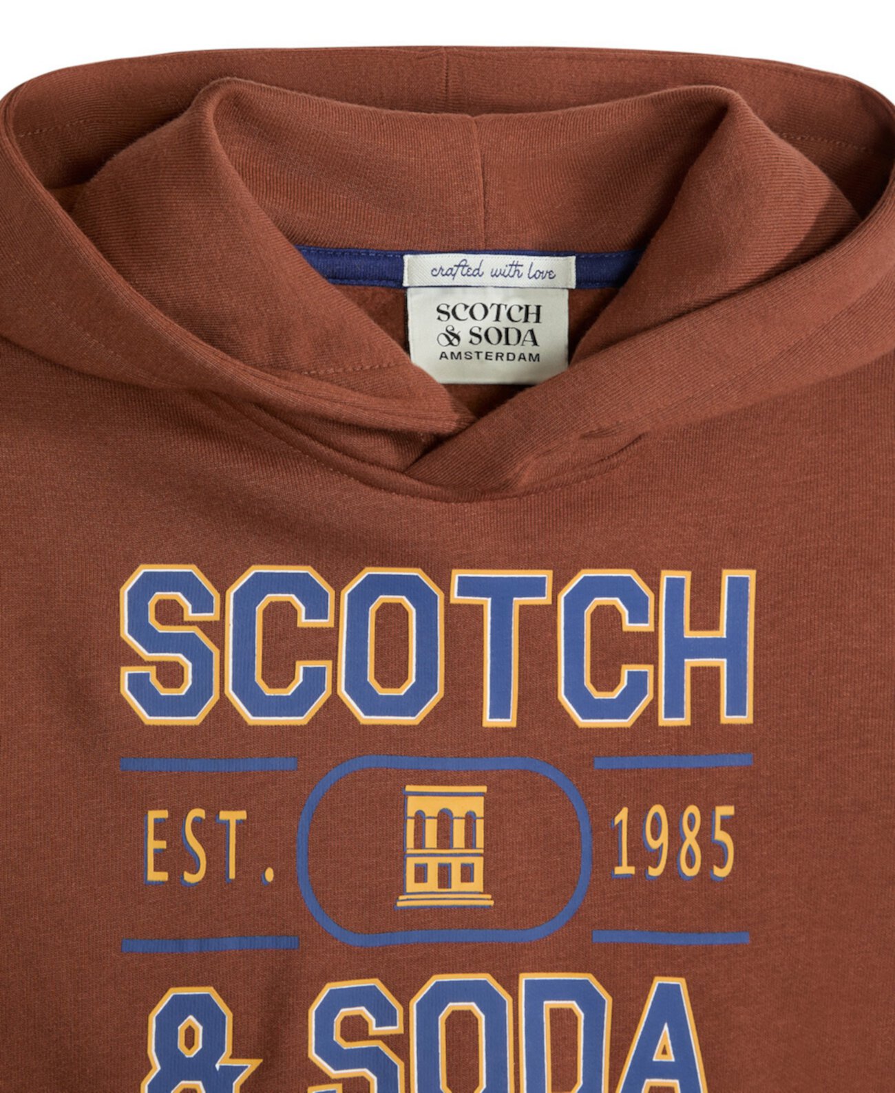 Детское Худи Scotch & Soda Graphic Fleece Scotch & Soda