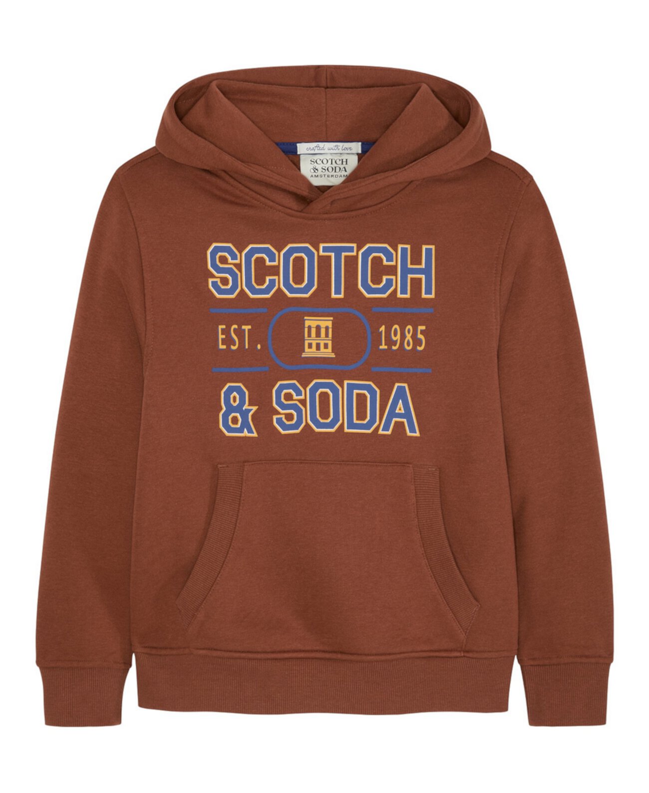 Детское Худи Scotch & Soda Graphic Fleece Scotch & Soda