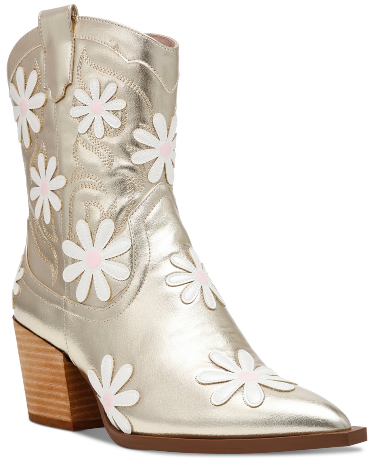 Women's Teddy Daisy Western Booties Betsey Johnson