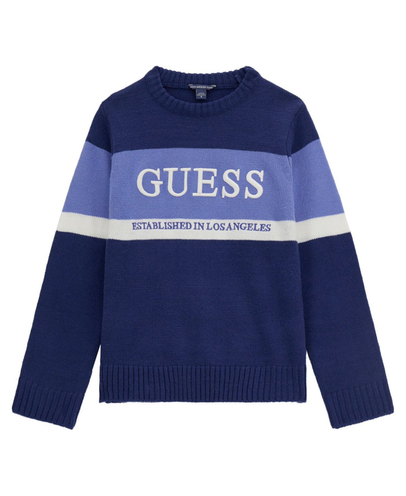 Детский Свитер GUESS Big Boys Long Sleeve Embroidered Logo GUESS