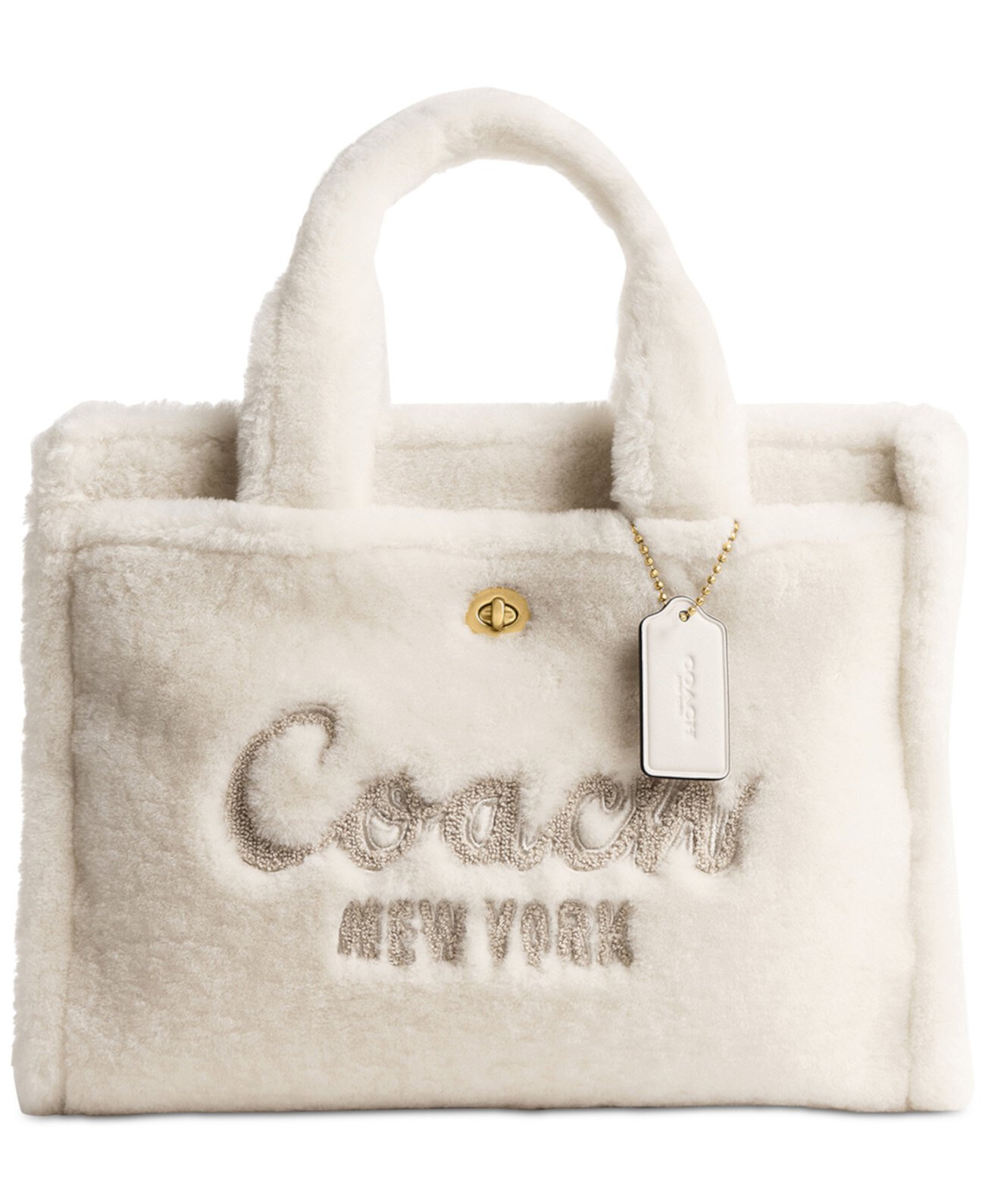 Сумка кросс-боди COACH Shearling Cargo Medium Tote COACH