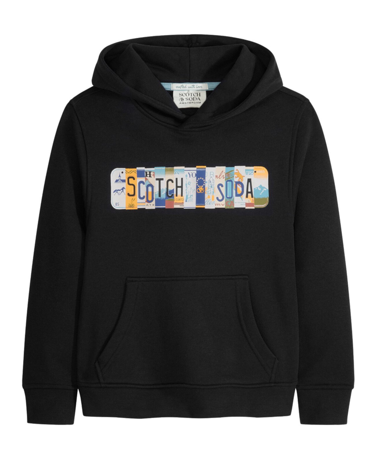 Детские худи Scotch & Soda Big Boys Graphic Fleece Hoodie Scotch & Soda