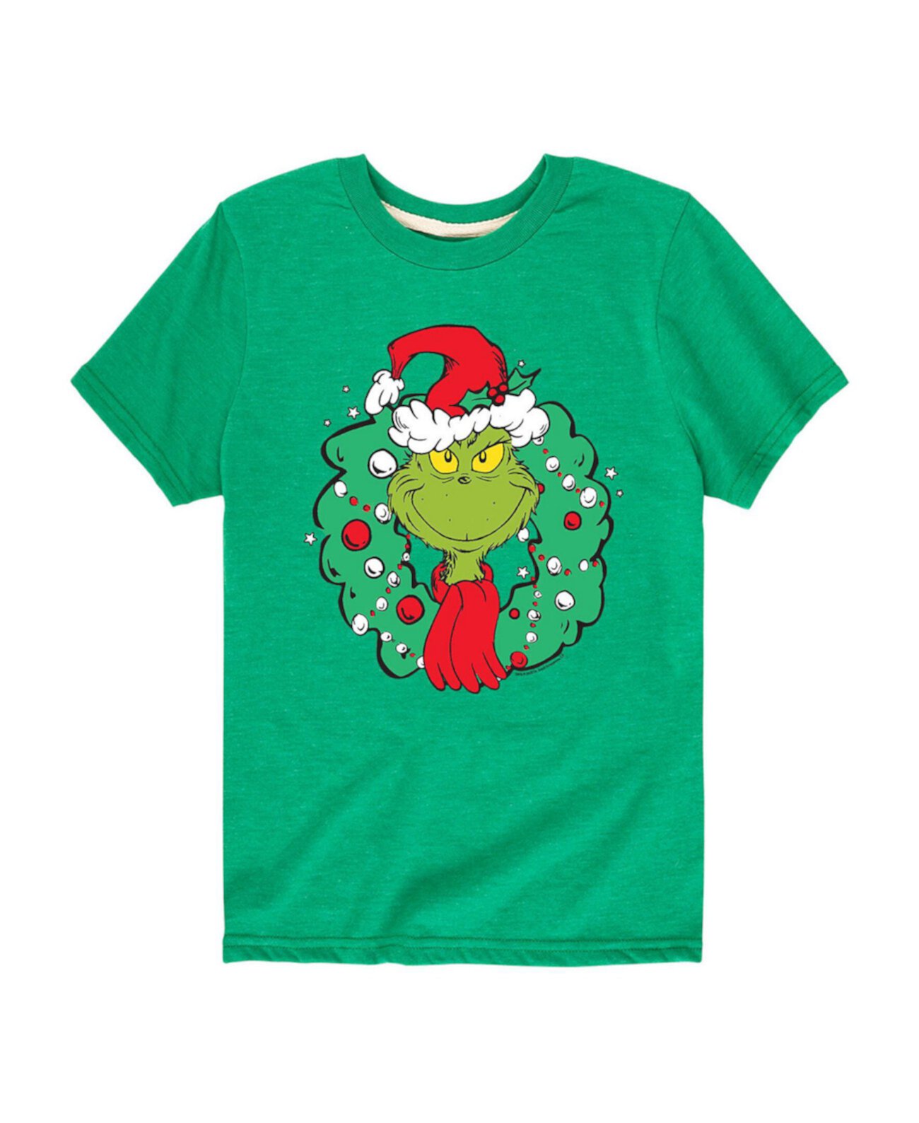 Мальчиковая Футболка Hybrid The Grinch Wreath Hybrid