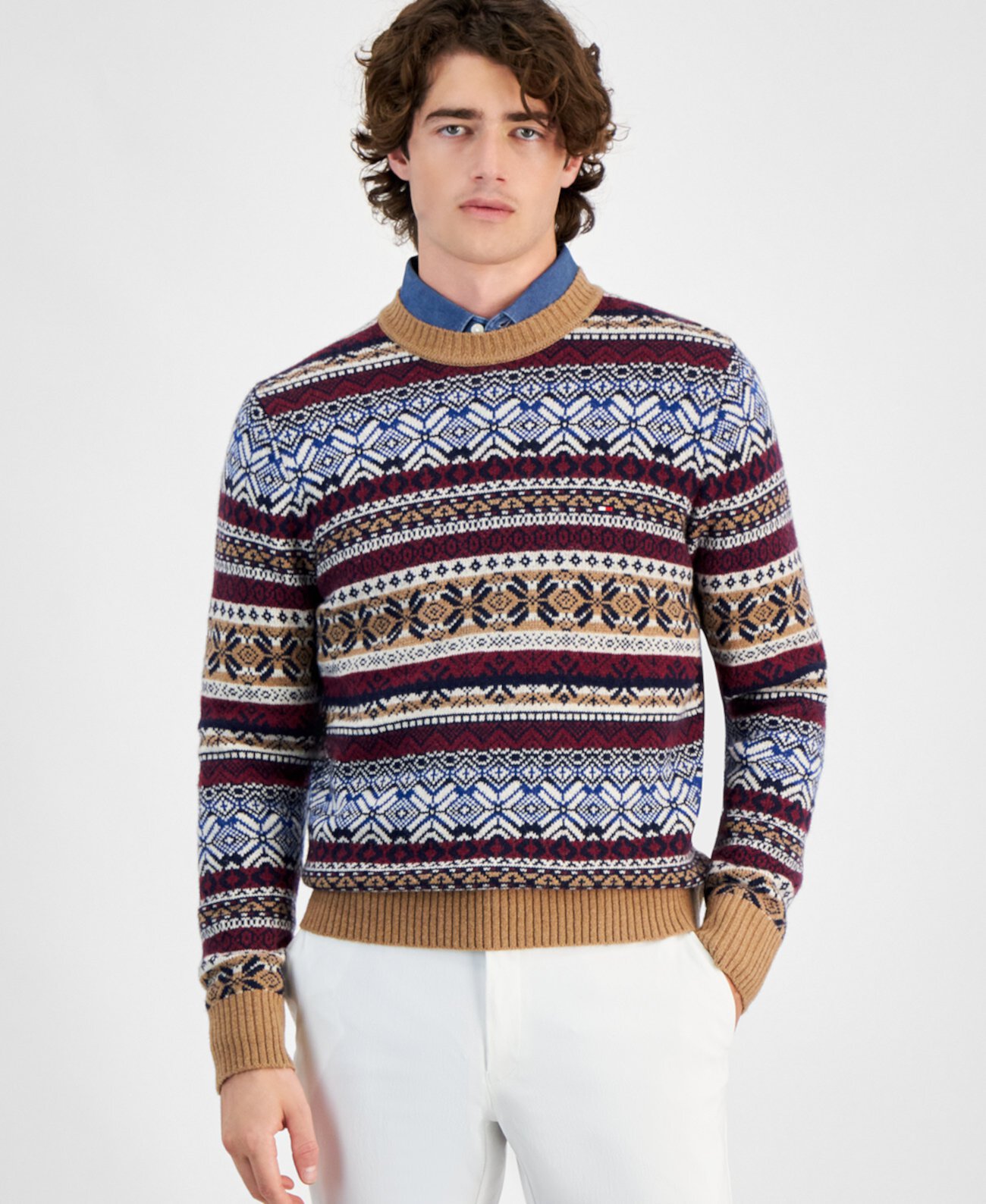 Мужской Свитер Tommy Hilfiger Fair Isle Tommy Hilfiger