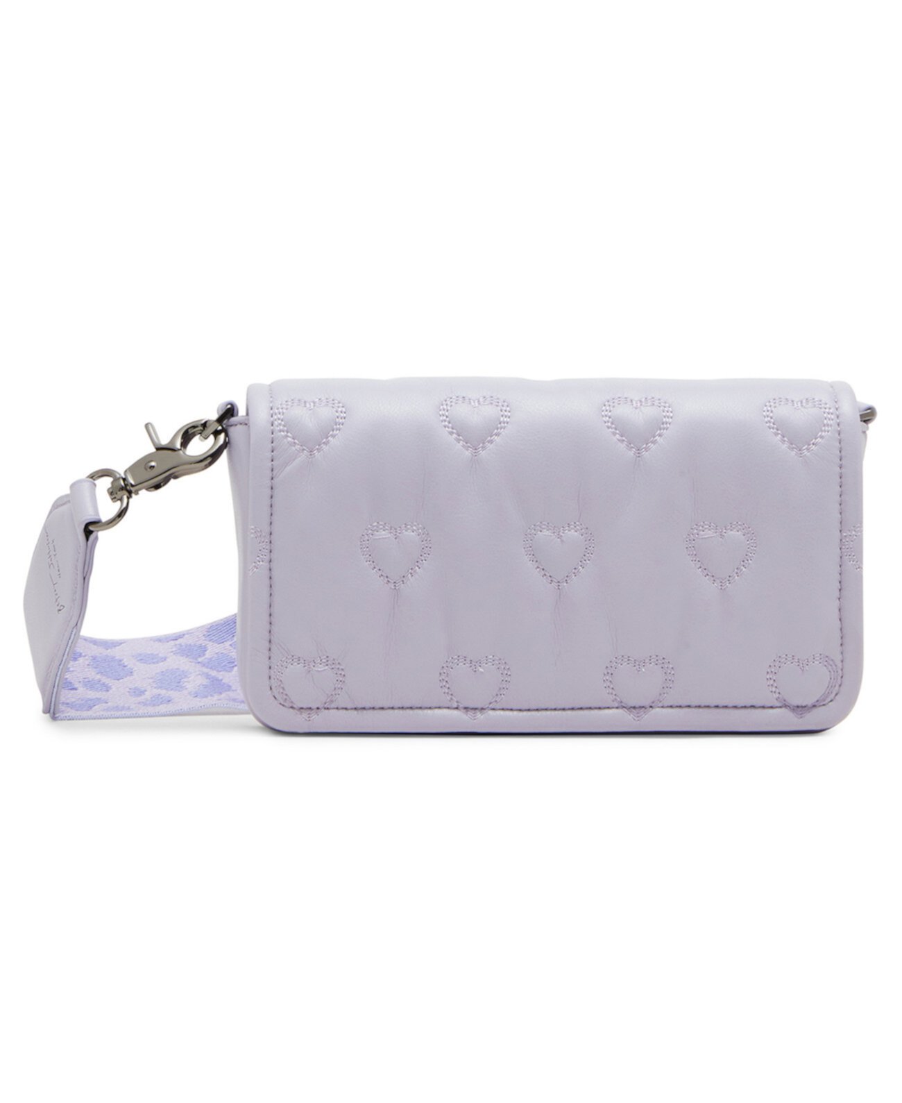 Heart Quilted Crossbody Bag Betsey Johnson