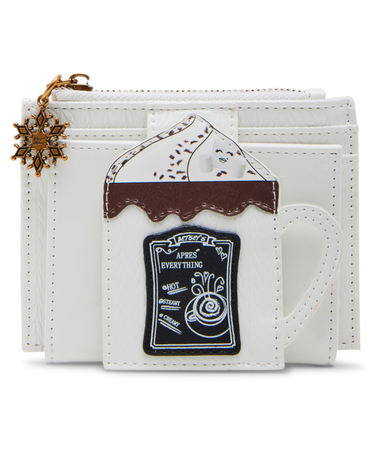 Comin Hot Cocoa Bifold Wallet Betsey Johnson