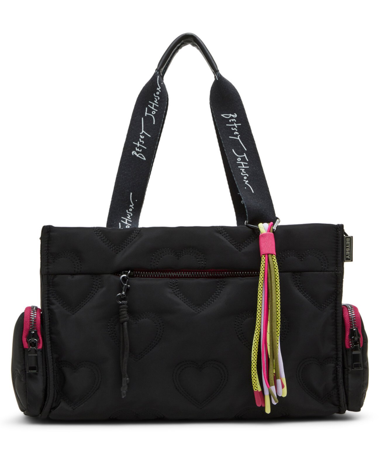 Bungee Large Satchel Bag Betsey Johnson