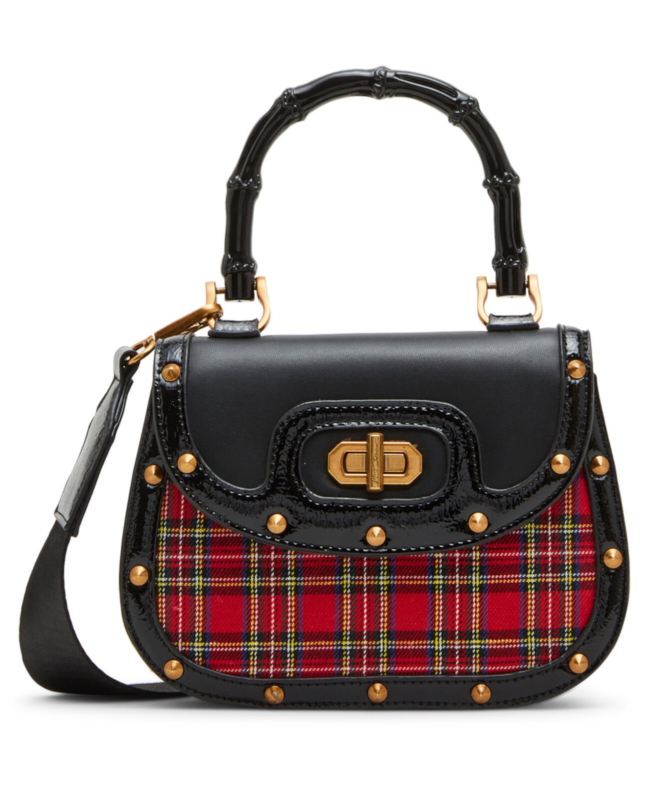 Sweet-Tartan Top Handle Crossbody Bag Betsey Johnson