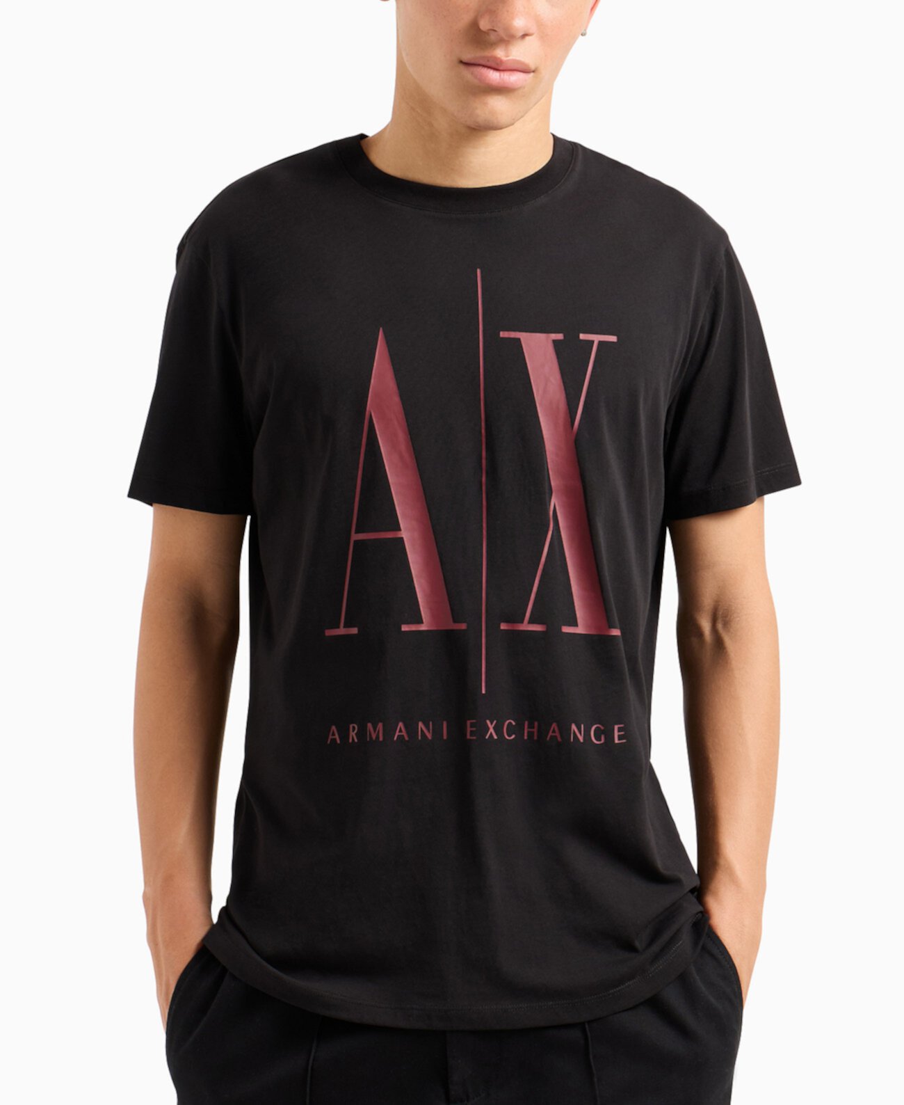 Мужская Футболка Armani Large Iconic Logo Armani