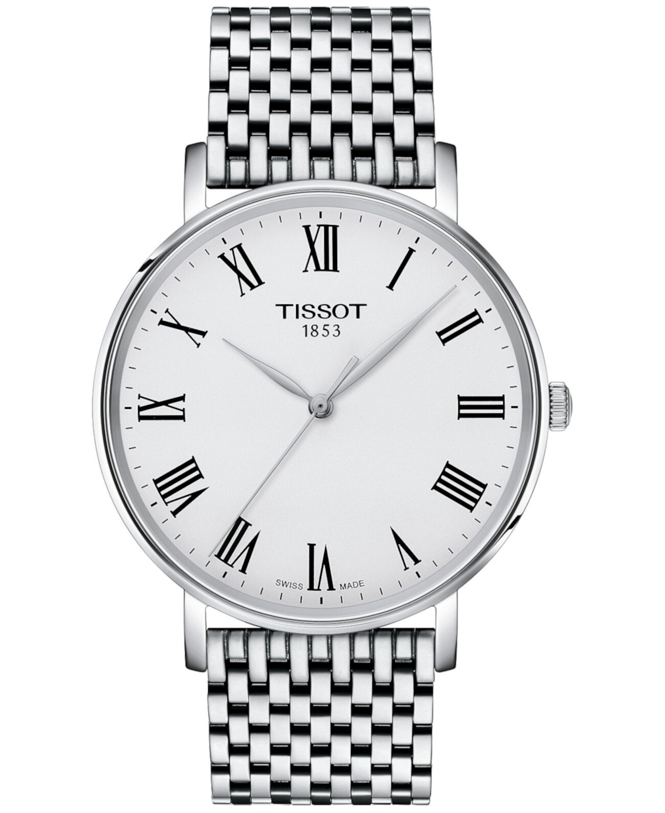 Механические часы Tissot Everytime 40mm со стальным браслетом Tissot