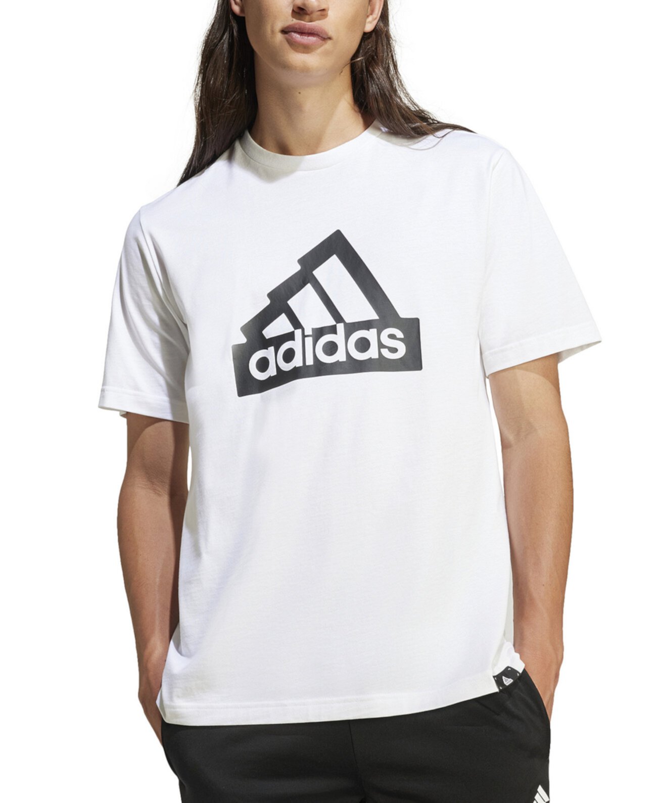 Men's Modern Essentials Regular-Fit Logo Graphic T-Shirt Adidas