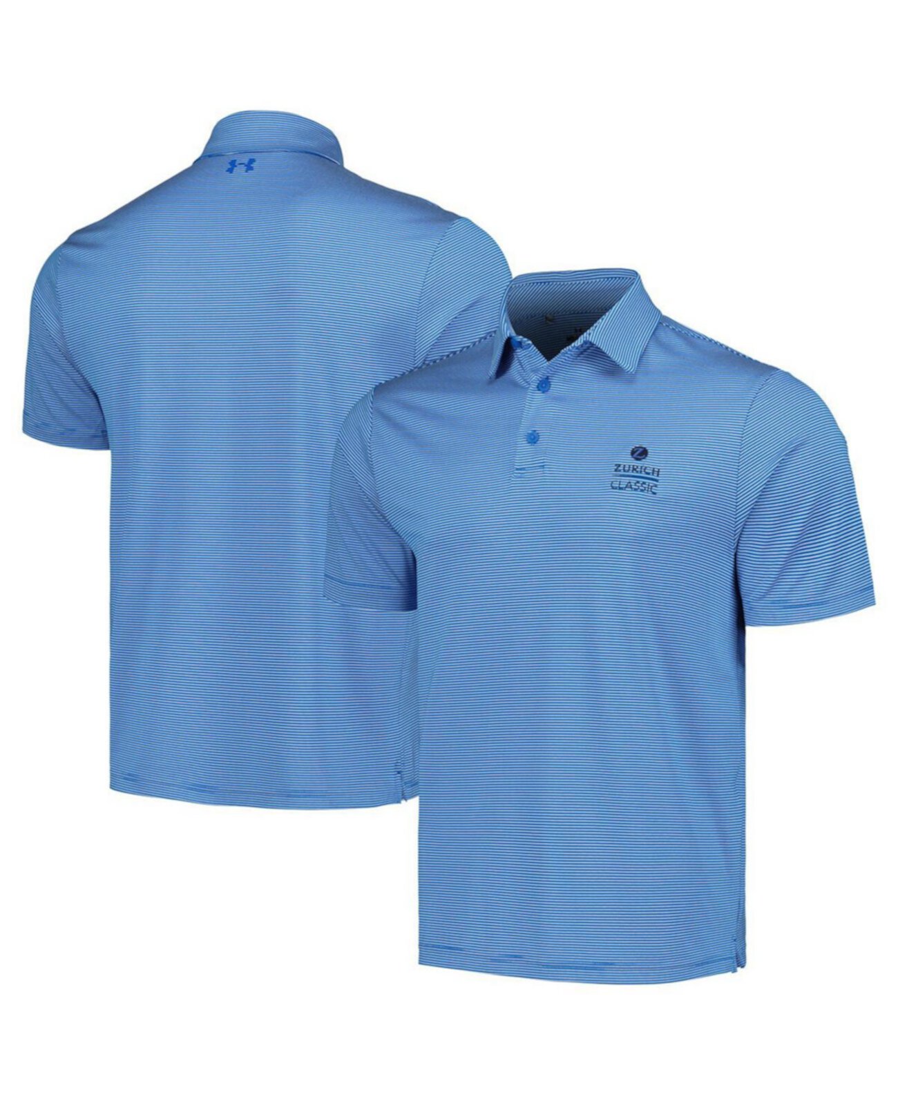 Мужская Поло рубашка Under Armour Zurich Classic Tee To Green Bridge Stripe Under Armour