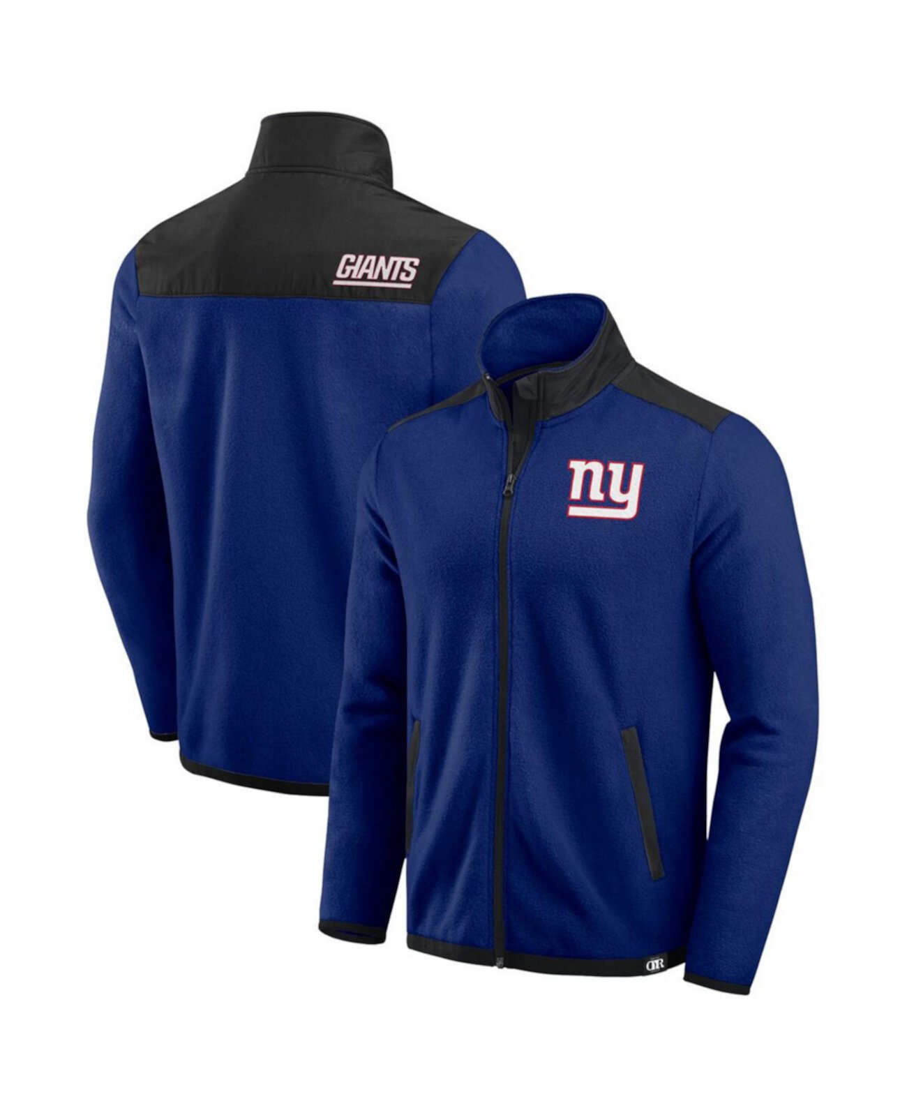 Мужская Повседневная куртка Fanatics Royal New York Giants Color Block Polar Fleece Full-Zip Fanatics