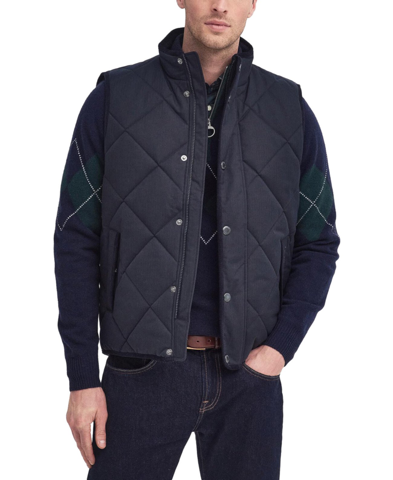 Мужской Пуховый и верхний жилет Barbour Holburn Barbour